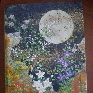 Floral Moon Journal - ONE ripped out page - Used with Original Tags